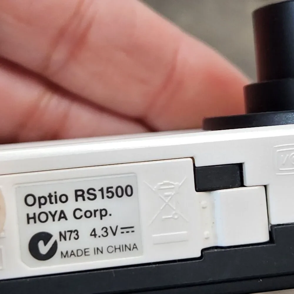 PENTAX Optio RS1500WH Pearl White 14.0 Megapixels 27.5mm 4x Optical Parts Repair